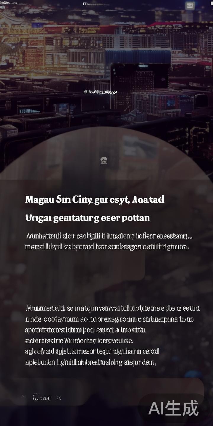 在澳门旅游和娱乐产业飞速发展的背景下，许多玩家选择