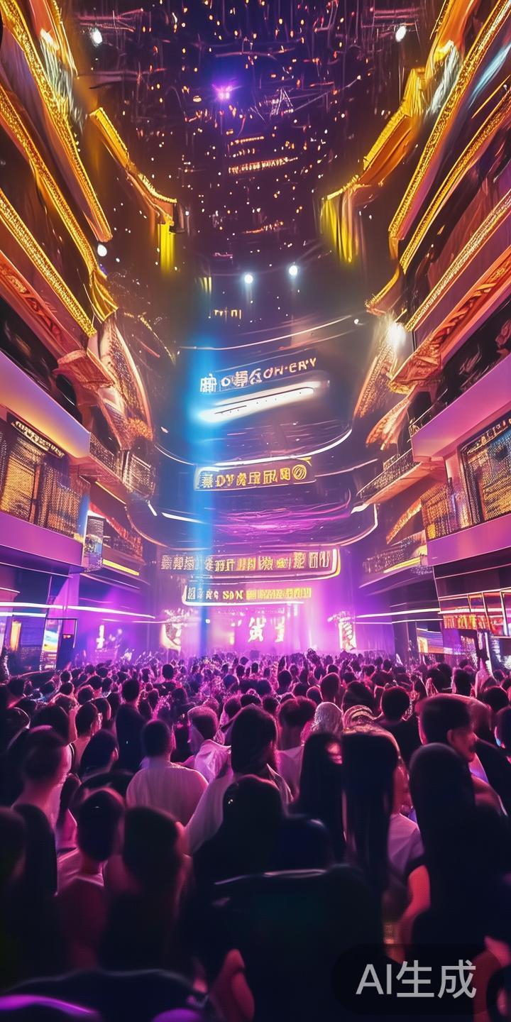 在澳门的繁华夜色中，新太阳城的活动现场总能带来令人